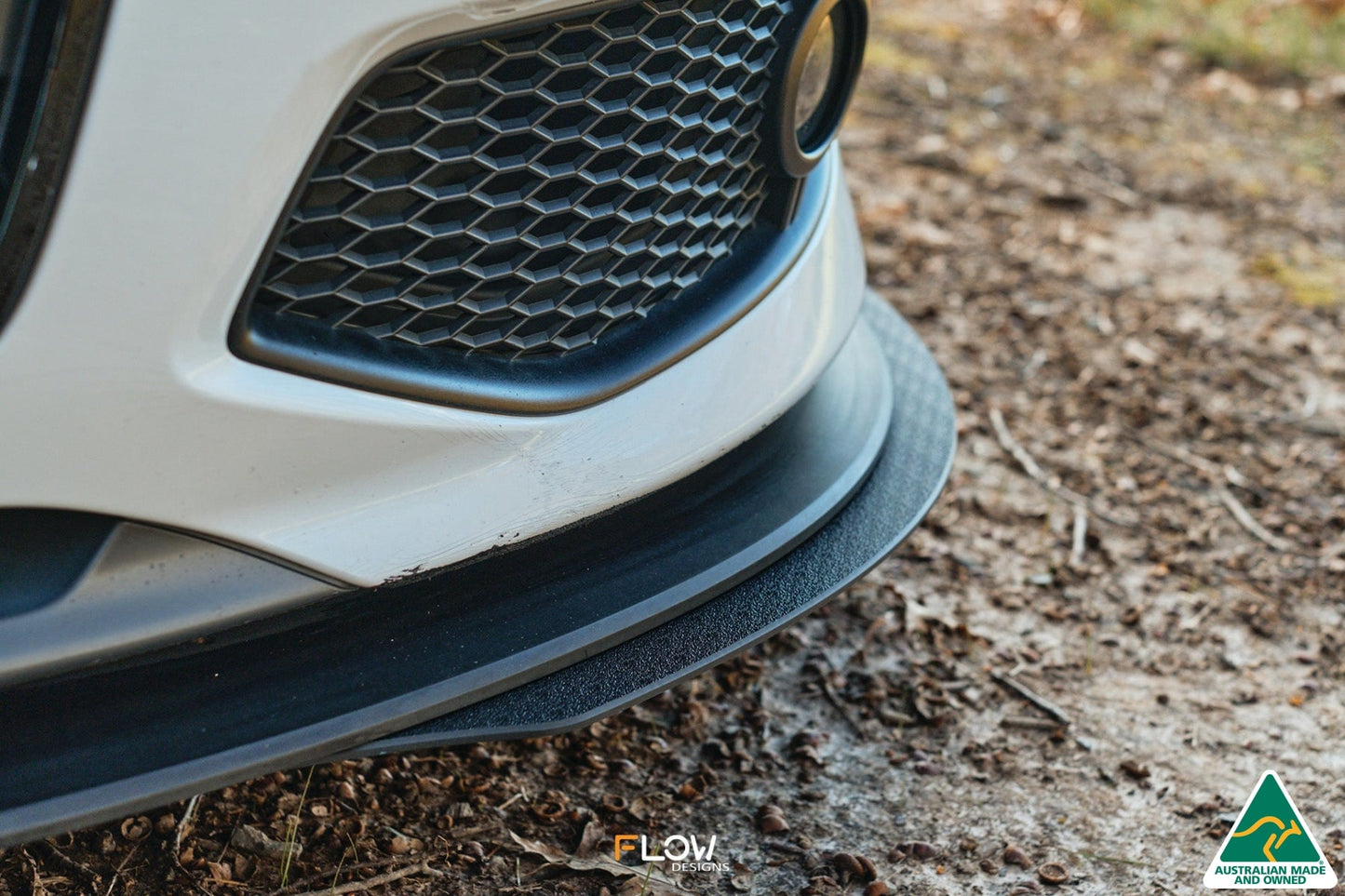 Flow Designs S3 8P Hatch (PFL) Front Lip Splitter Extensions (Pair)