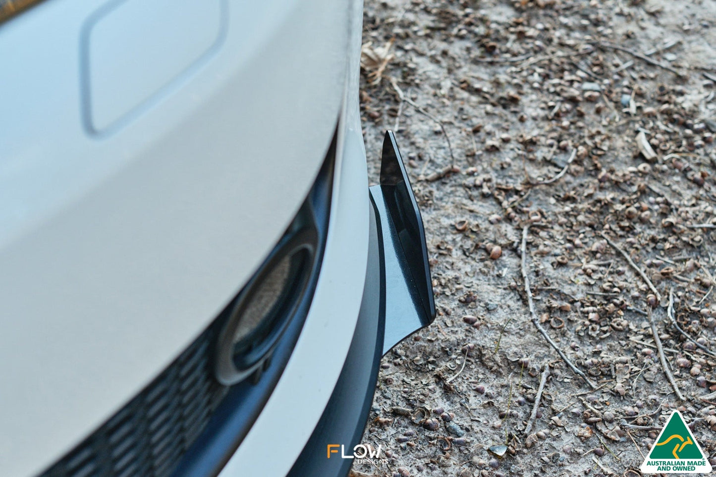 Flow Designs S3 8P Hatch (PFL) Front Lip Splitter Winglets (Pair)