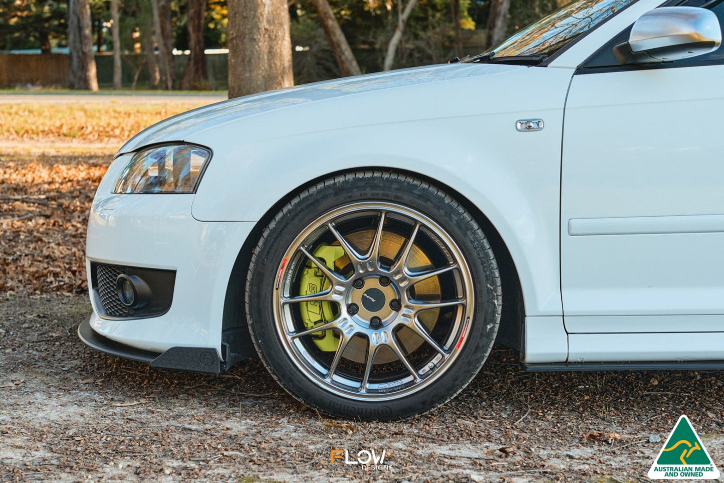 Flow Designs S3 8P Hatch (PFL) Front Lip Splitter Winglets (Pair)