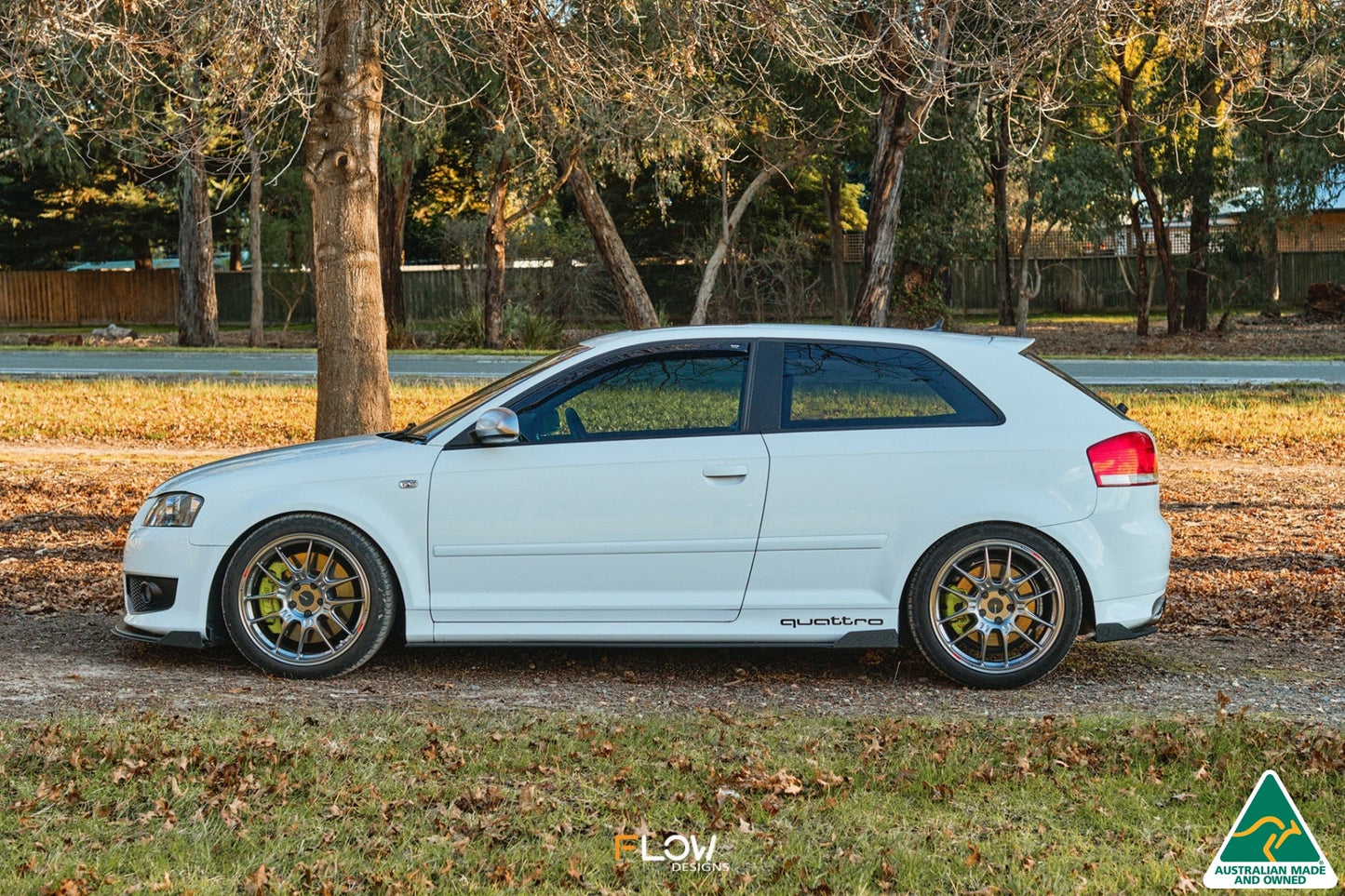 Flow Designs S3 8P Hatch (PFL) Side Skirt Splitter Winglets (Pair)
