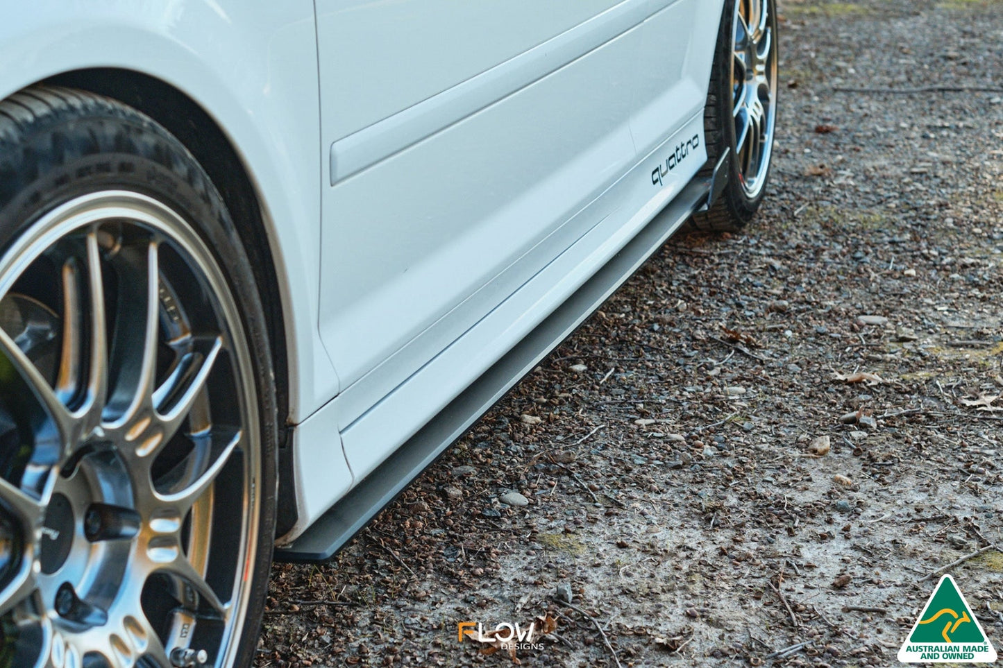 Flow Designs S3 8P Hatch (PFL) Side Skirt Splitter Winglets (Pair)
