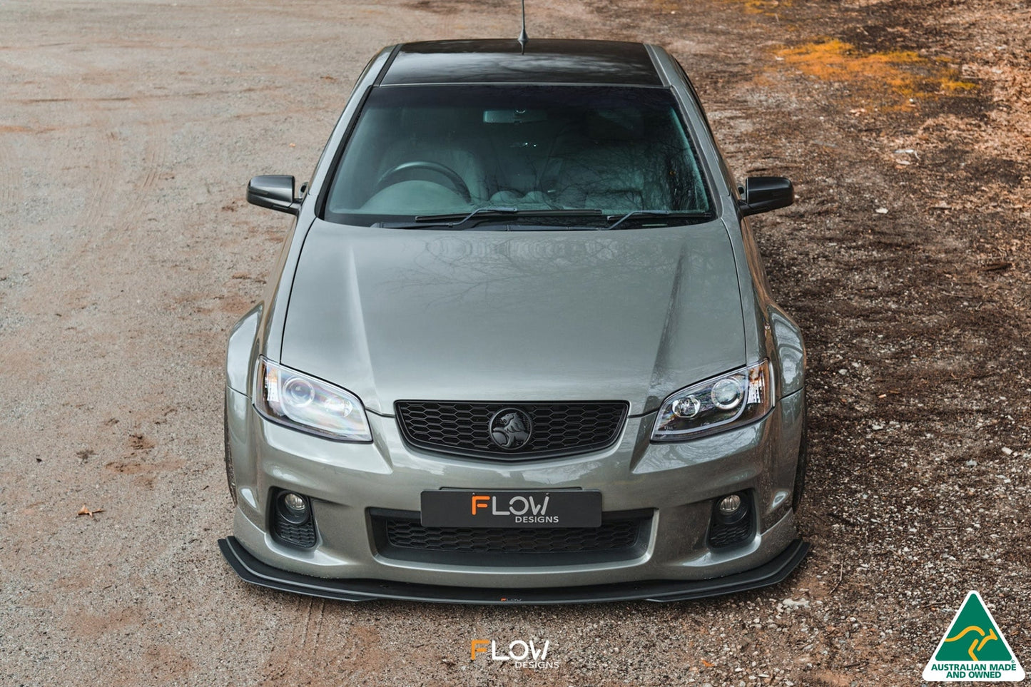 Flow Designs VE Commodore Ute Front Lip Splitter Extensions (Pair)