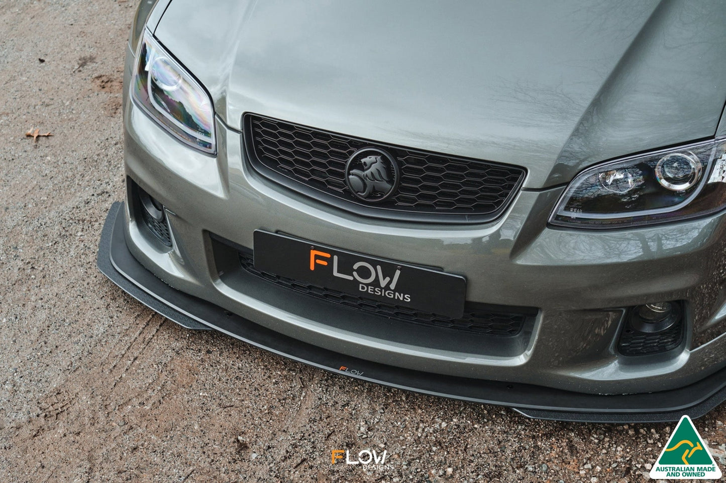 Flow Designs VE Commodore Ute Front Lip Splitter Extensions (Pair)