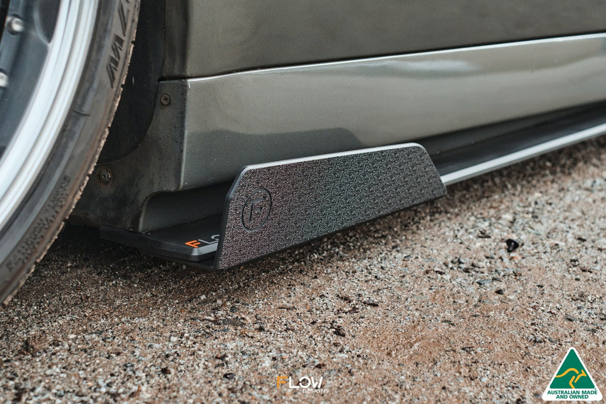 Flow Designs VE Commodore Ute Side Skirt Splitter Winglets (Pair)
