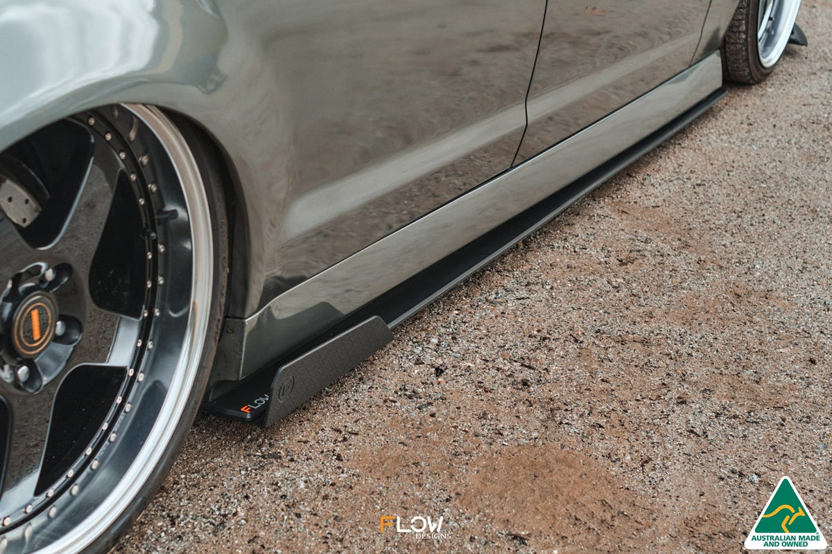 Flow Designs VE Commodore Ute Side Skirt Splitter Winglets (Pair)