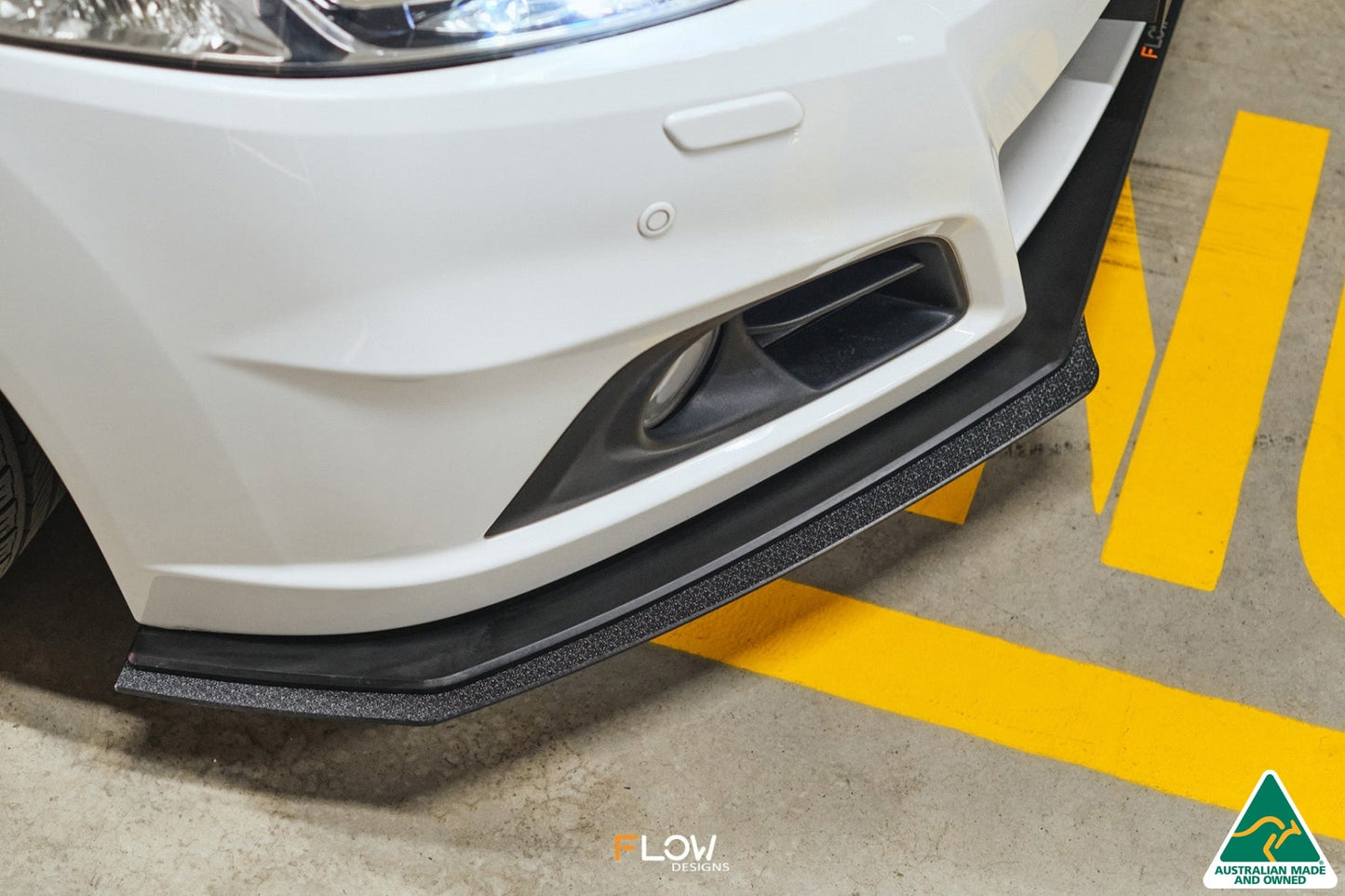 Flow Designs CU2 Accord Euro Front Lip Splitter - Modulo