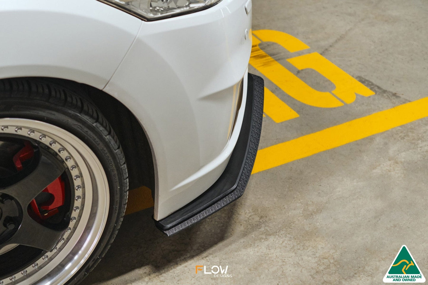 Flow Designs CU2 Accord Euro Front Lip Splitter Extensions - Modulo (Pair)