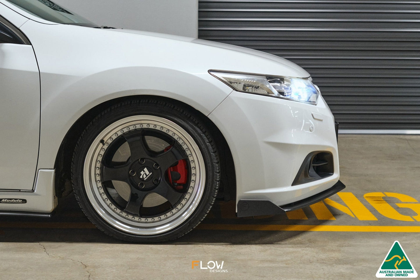 Flow Designs CU2 Accord Euro Front Lip Splitter Winglets - Modulo (Pair)