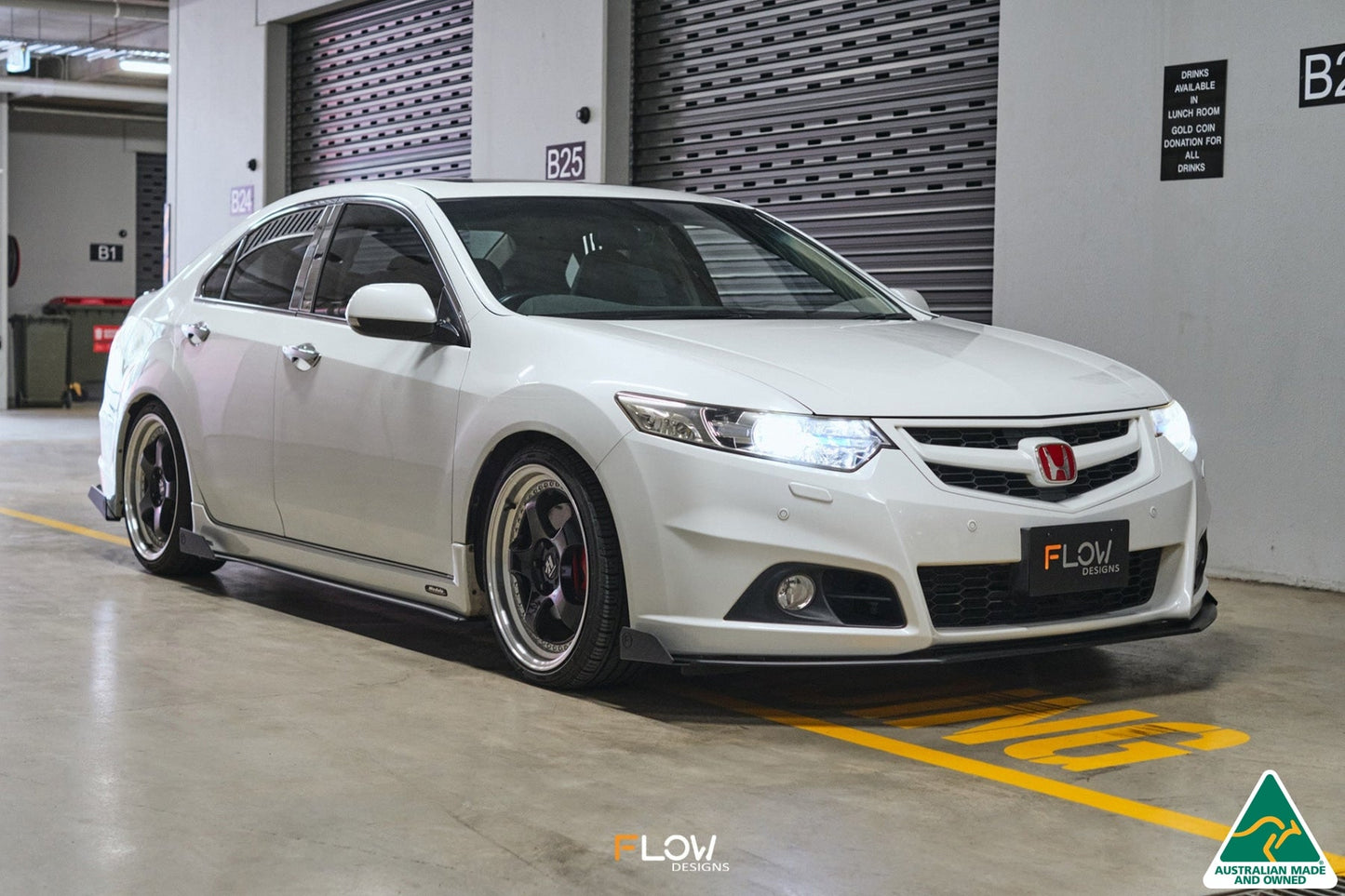 Flow Designs CU2 Accord Euro Side Skirt Splitter Winglets - Modulo (Pair)