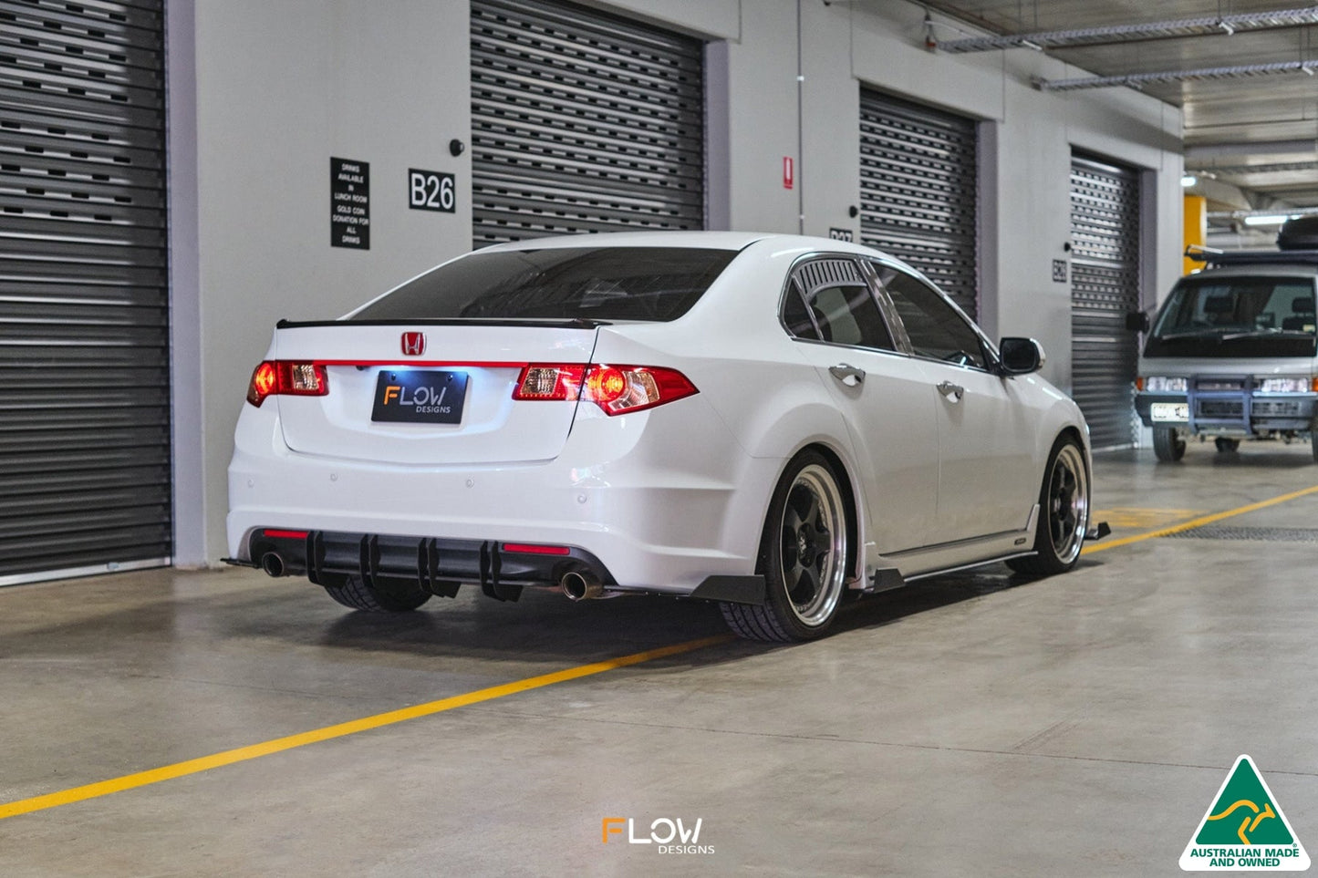 Flow Designs CU2 Accord Euro Flow-Lock Rear Diffuser - Modulo