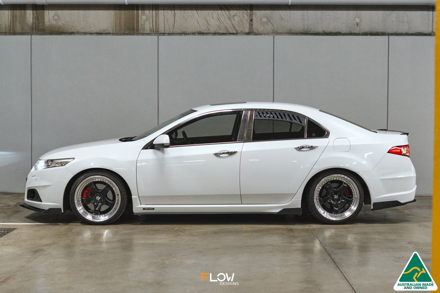 Flow Designs CU2 Accord Euro Side Skirt Splitters - Modulo (Pair)