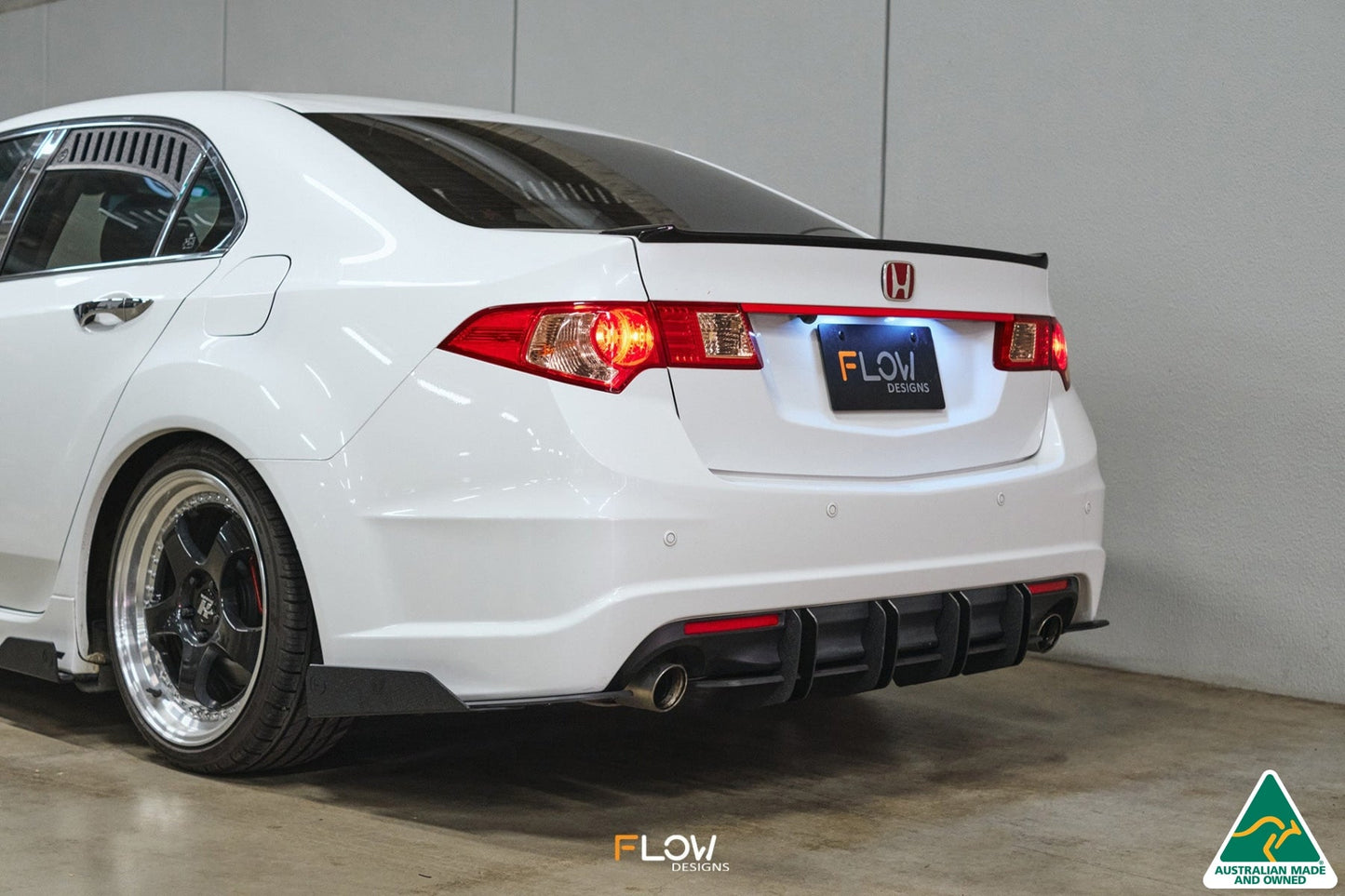 Flow Designs CU2 Accord Euro Flow-Lock Rear Diffuser - Modulo