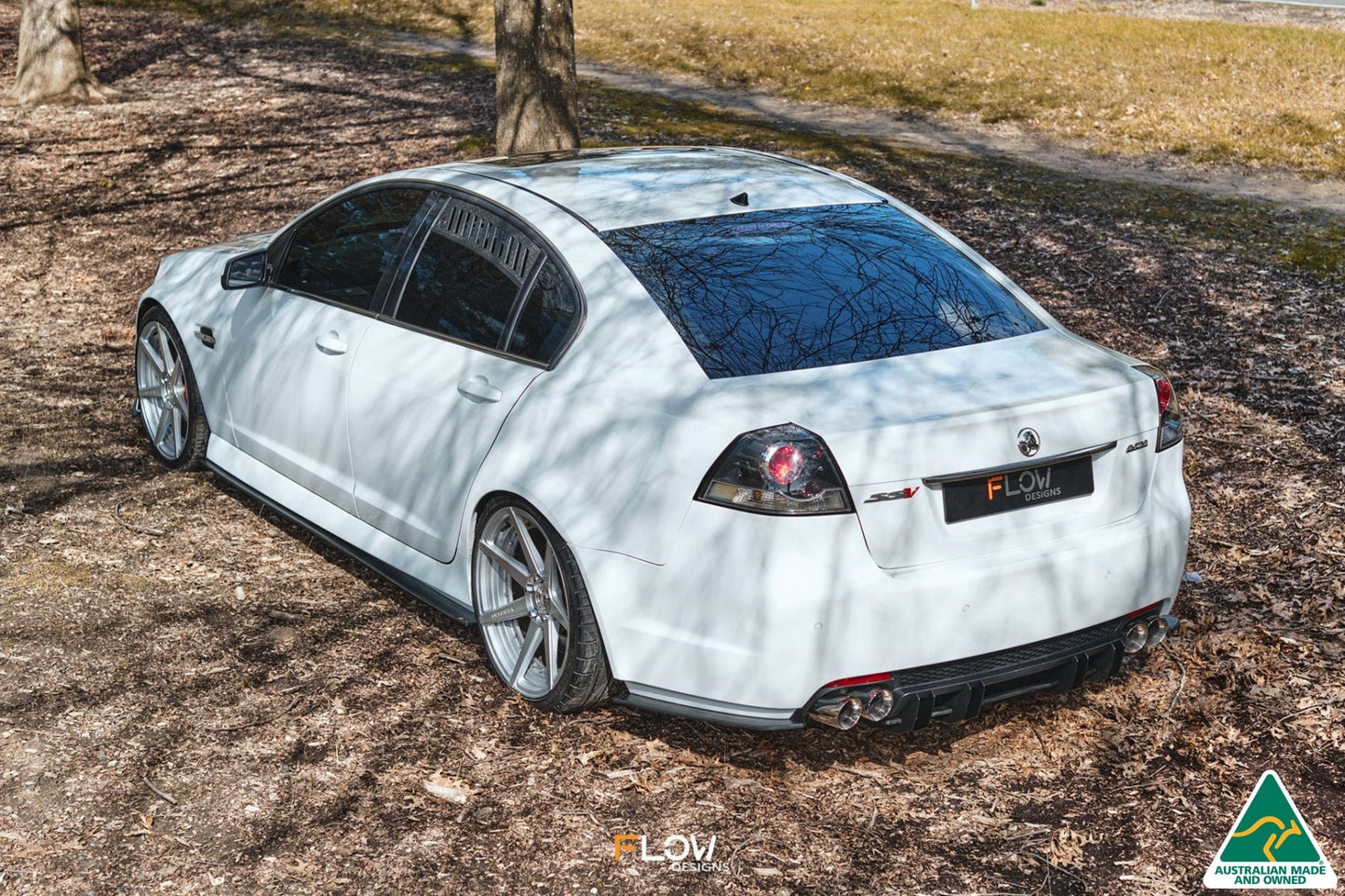 Flow Designs VE Commodore S2 Sedan Side Skirt Splitters (Pair)