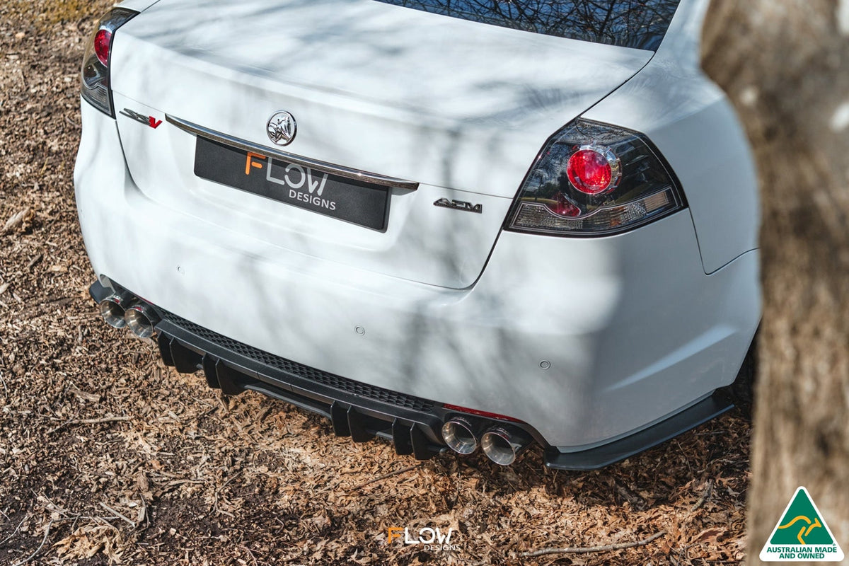 Flow Designs VE Commodore S2 Sedan Flow-Lock Rear Diffuser