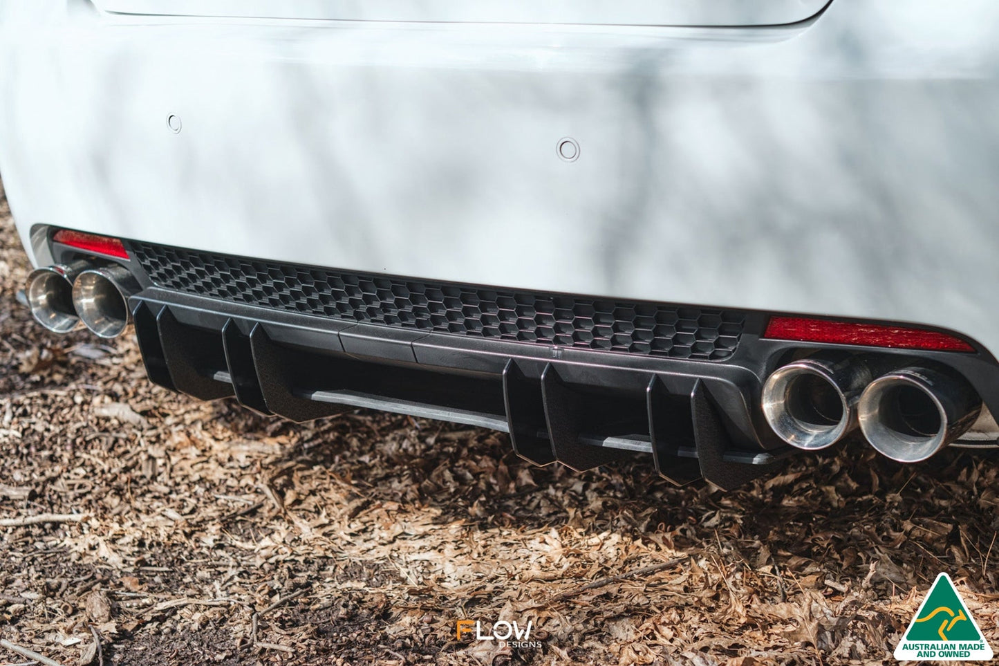 Flow Designs VE Commodore S2 Sedan Flow-Lock Rear Diffuser