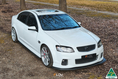 Flow Designs VE Commodore S2 Sedan Front Lip Splitter Extensions (Pair)