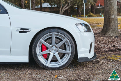 Flow Designs VE Commodore S2 Sedan Front Lip Splitter Winglets (Pair)