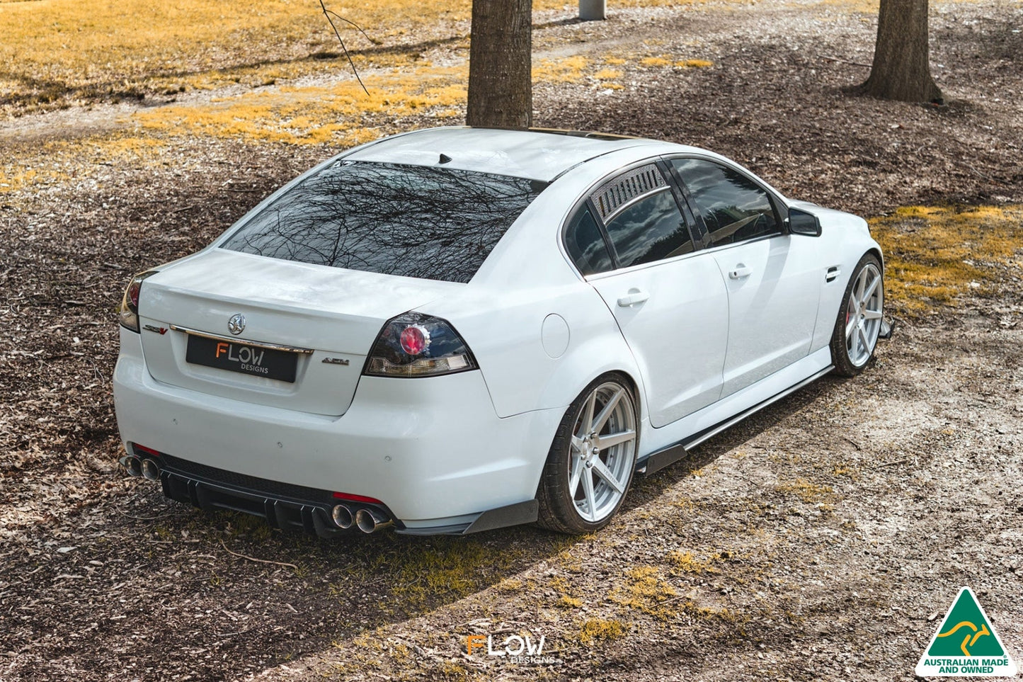 Flow Designs VE Commodore S2 Sedan Rear Spat Winglets (Pair)