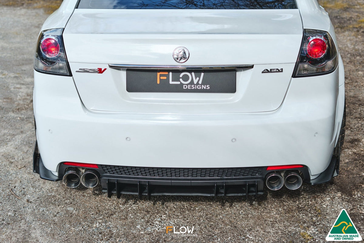 Flow Designs VE Commodore S2 Sedan Flow-Lock Rear Diffuser