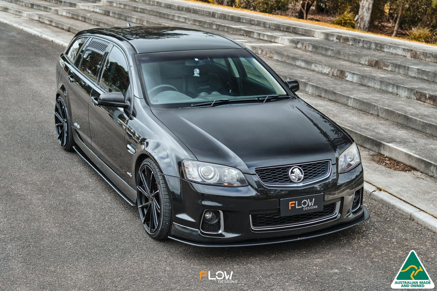 Flow Designs VE Commodore S2 Wagon Front Lip Splitter