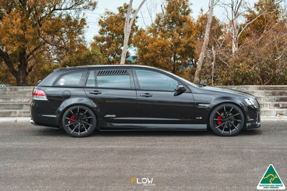 Flow Designs VE Commodore S1 Wagon Side Skirt Splitters (Pair)