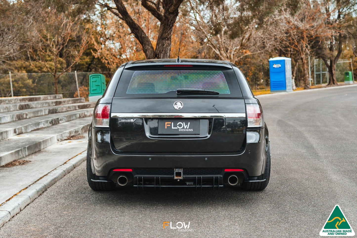 Flow Designs VE Commodore S2 Wagon Flow-Lock Rear Diffuser