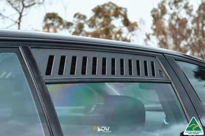 Flow Designs VE Commodore Wagon Rear Window Vents (Pair)