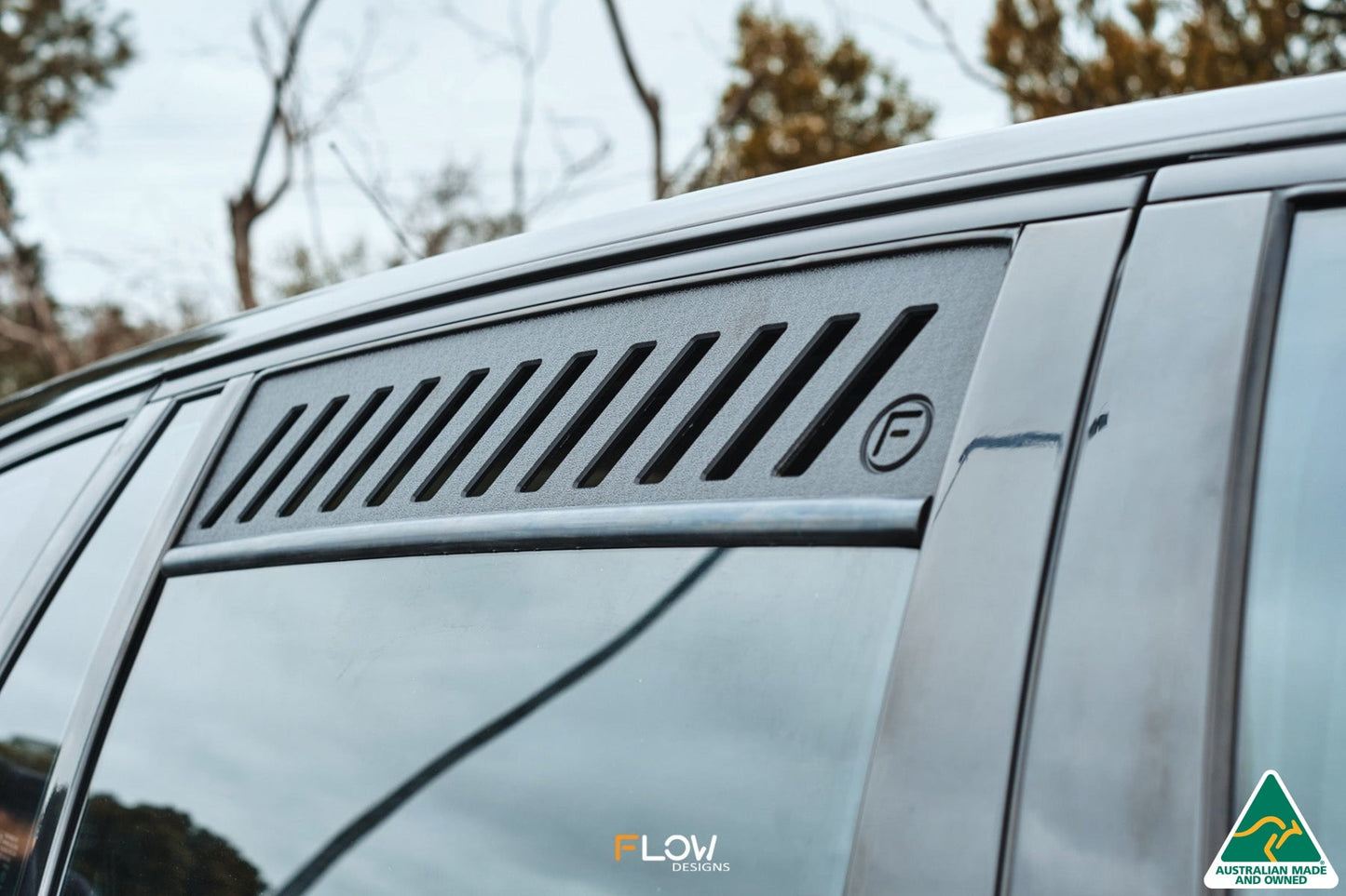 Flow Designs VE Commodore Wagon Rear Window Vents (Pair)