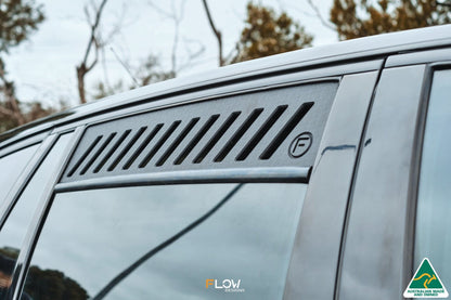 Flow Designs VE Commodore Wagon Rear Window Vents (Pair)