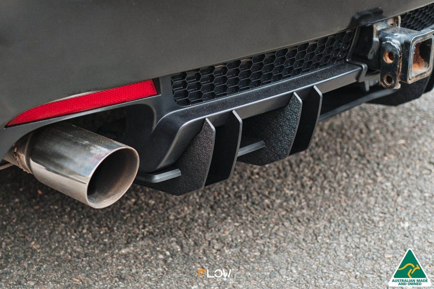 Flow Designs VE Commodore S1 Wagon Flow-Lock Rear Diffuser