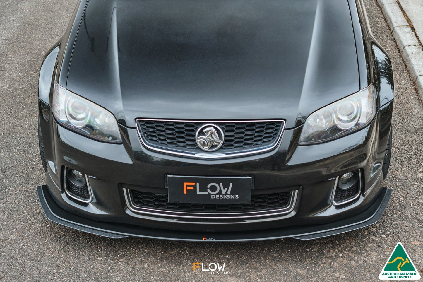Flow Designs VE Commodore S2 Wagon Front Lip Splitter