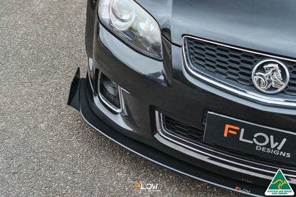 Flow Designs VE Commodore S2 Wagon Front Lip Splitter Winglets (Pair)