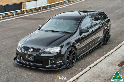 Flow Designs VE Commodore S2 Wagon Front Lip Splitter Winglets (Pair)