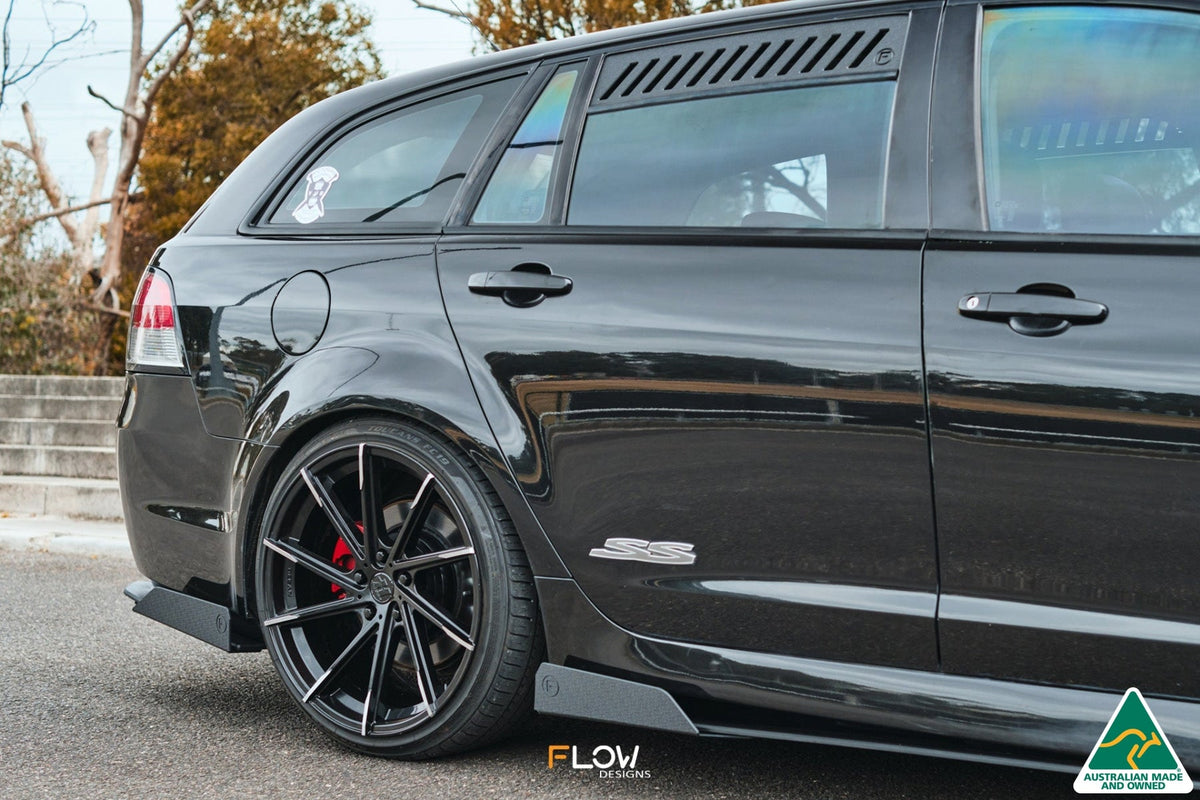 Flow Designs VE Commodore Wagon Rear Window Vents (Pair)