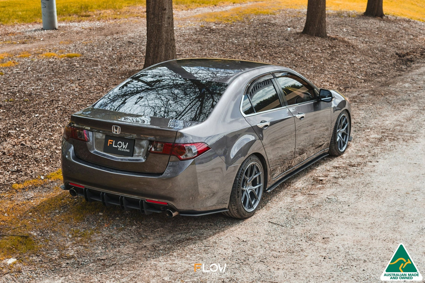 Flow Designs CU2 Accord Euro Rear Spats - Standard (Pair)