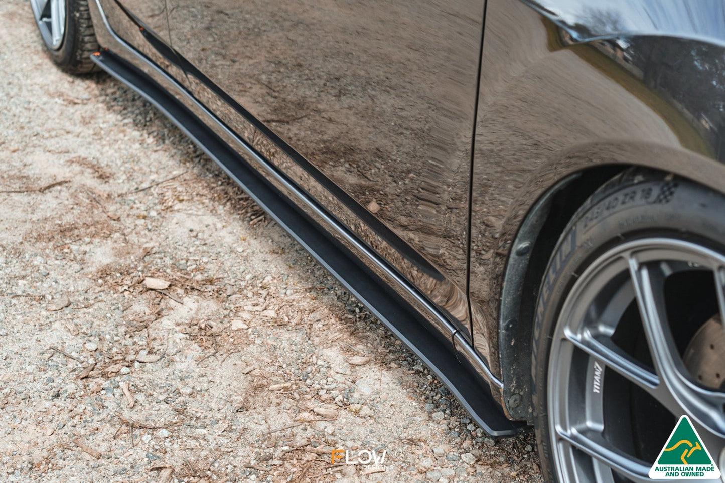Flow Designs CU2 Accord Euro Side Skirt Splitters - Standard (Pair)