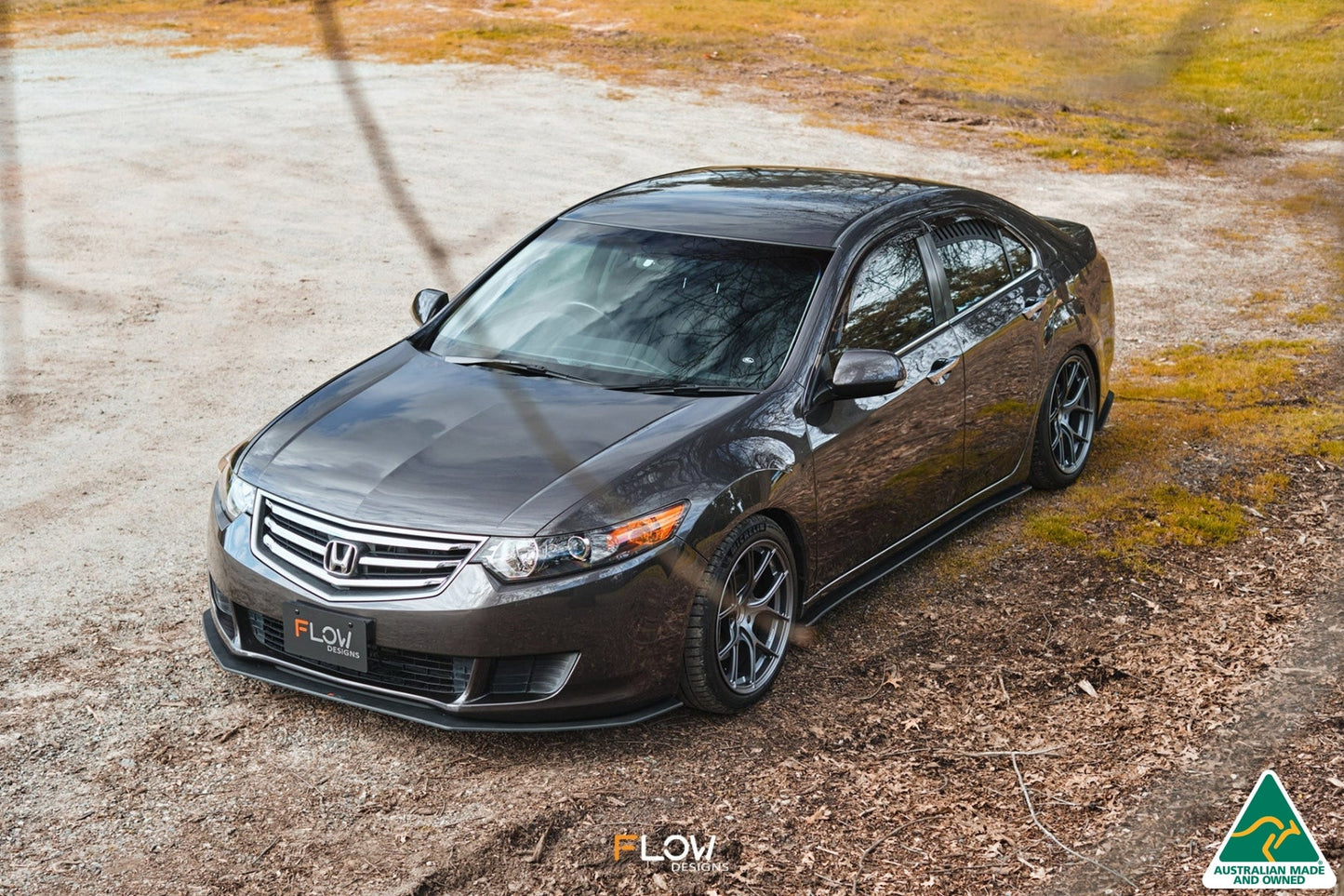 Flow Designs CU2 Accord Euro Front Lip Splitter - Standard