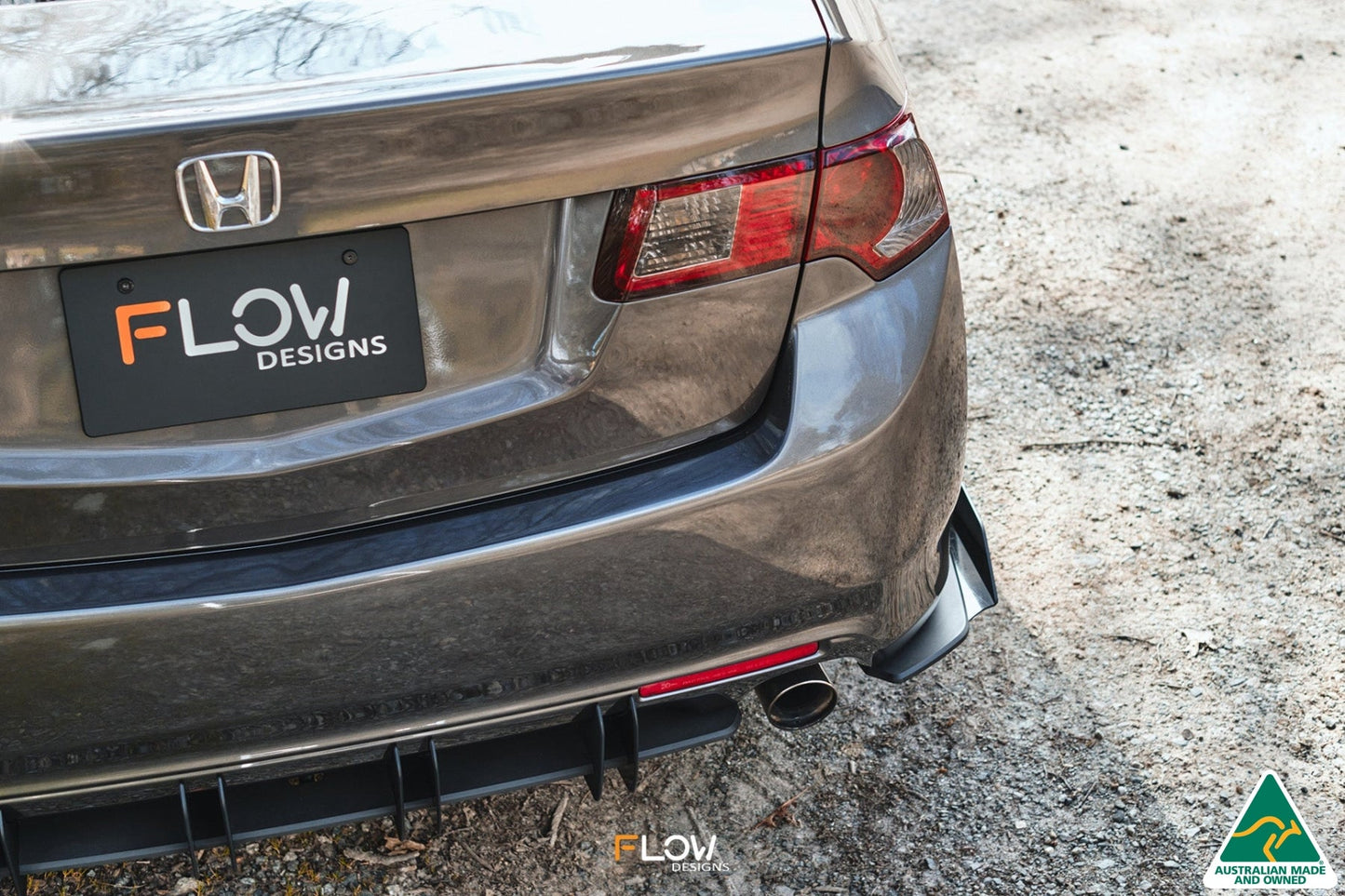 Flow Designs CU2 Accord Euro Flow-Lock Rear Diffuser - Standard