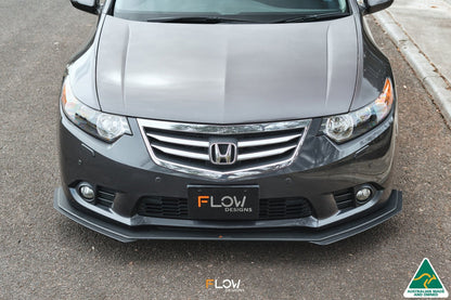 Flow Designs CU2 Accord Euro Front Lip Splitter Extensions - Standard (Pair)