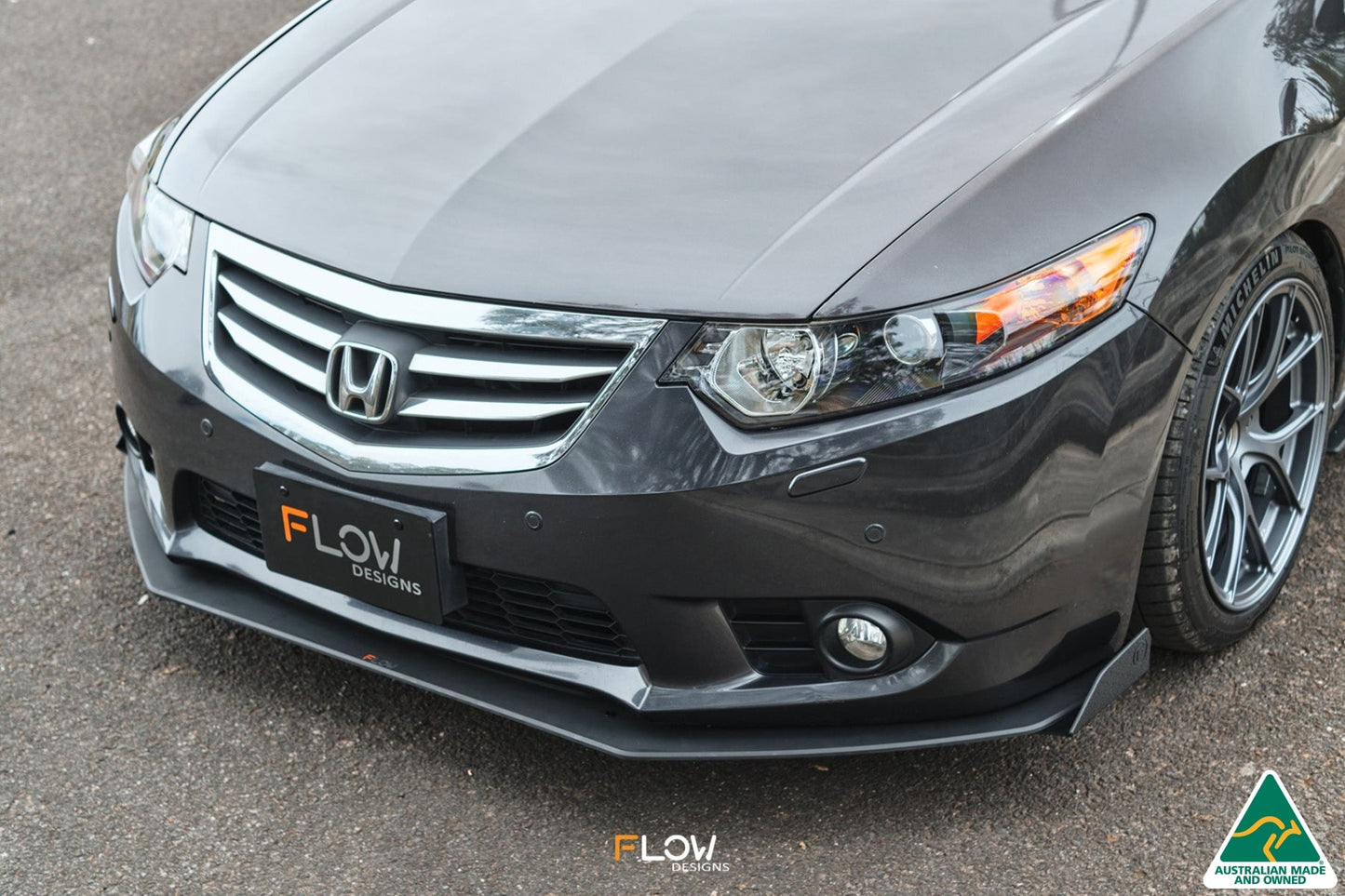 Flow Designs CU2 Accord Euro Front Lip Splitter Winglets - Standard (Pair)