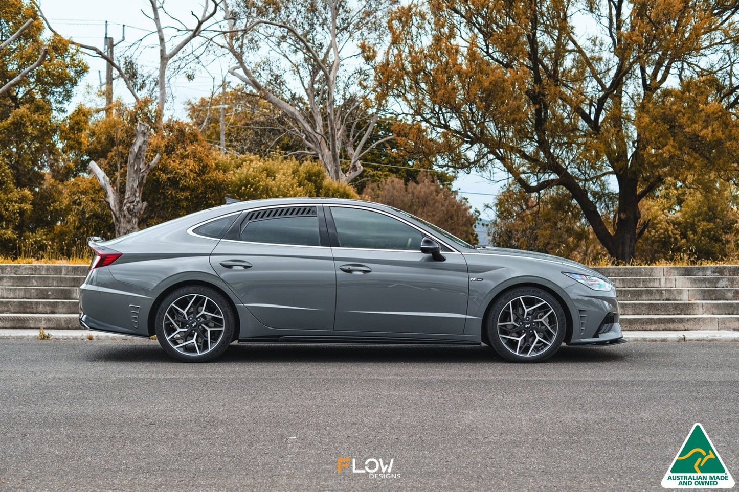 Flow Designs DN8 Sonata N Line 2020+ Rear Window Vents (Pair)