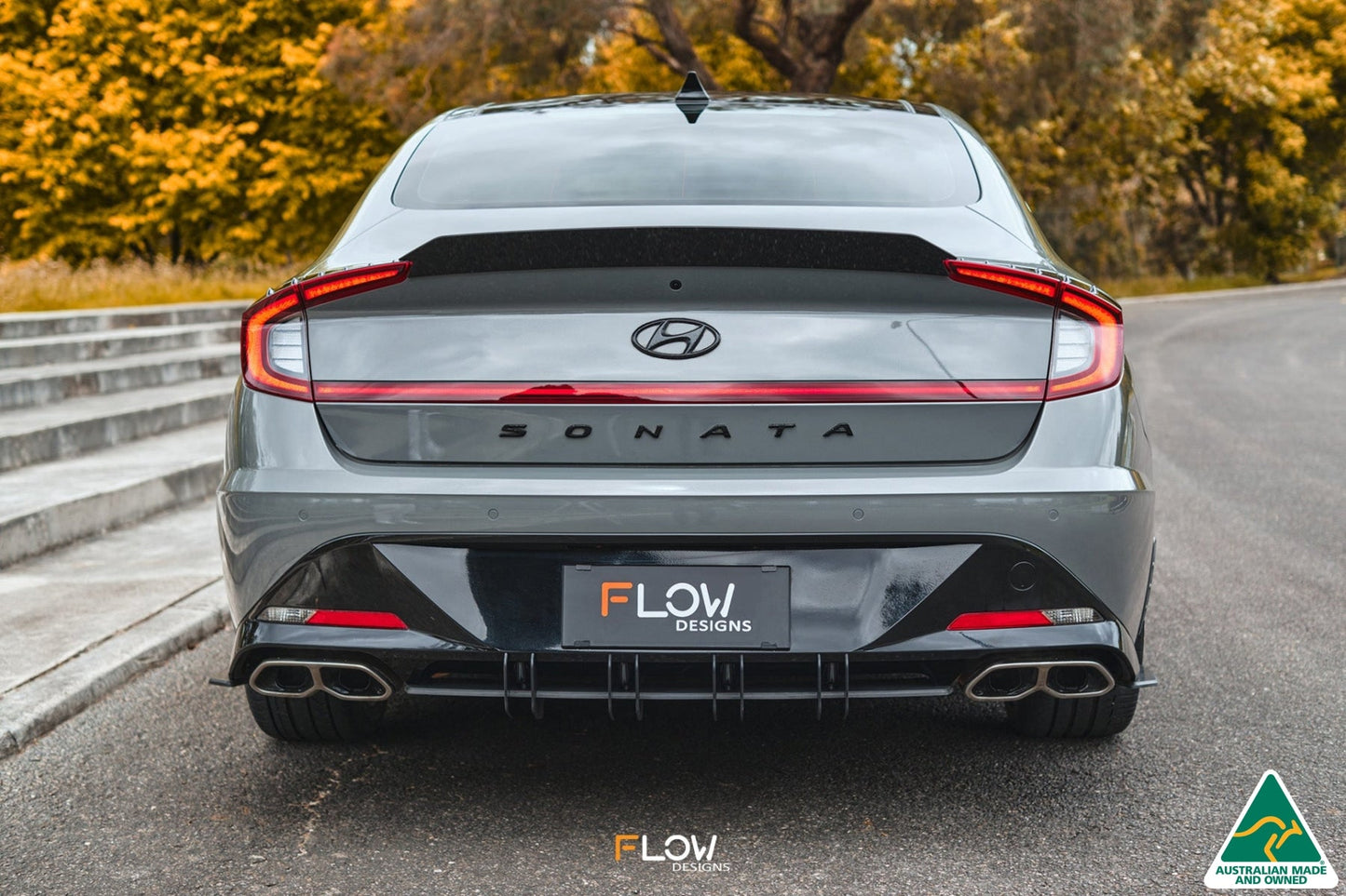 Flow Designs DN8 Sonata N Line 2020-2023 Rear Spoiler Extension