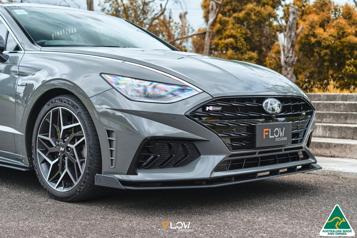 Flow Designs DN8 Sonata N Line 2020-2023 Front Lip Splitter Winglets (Pair)