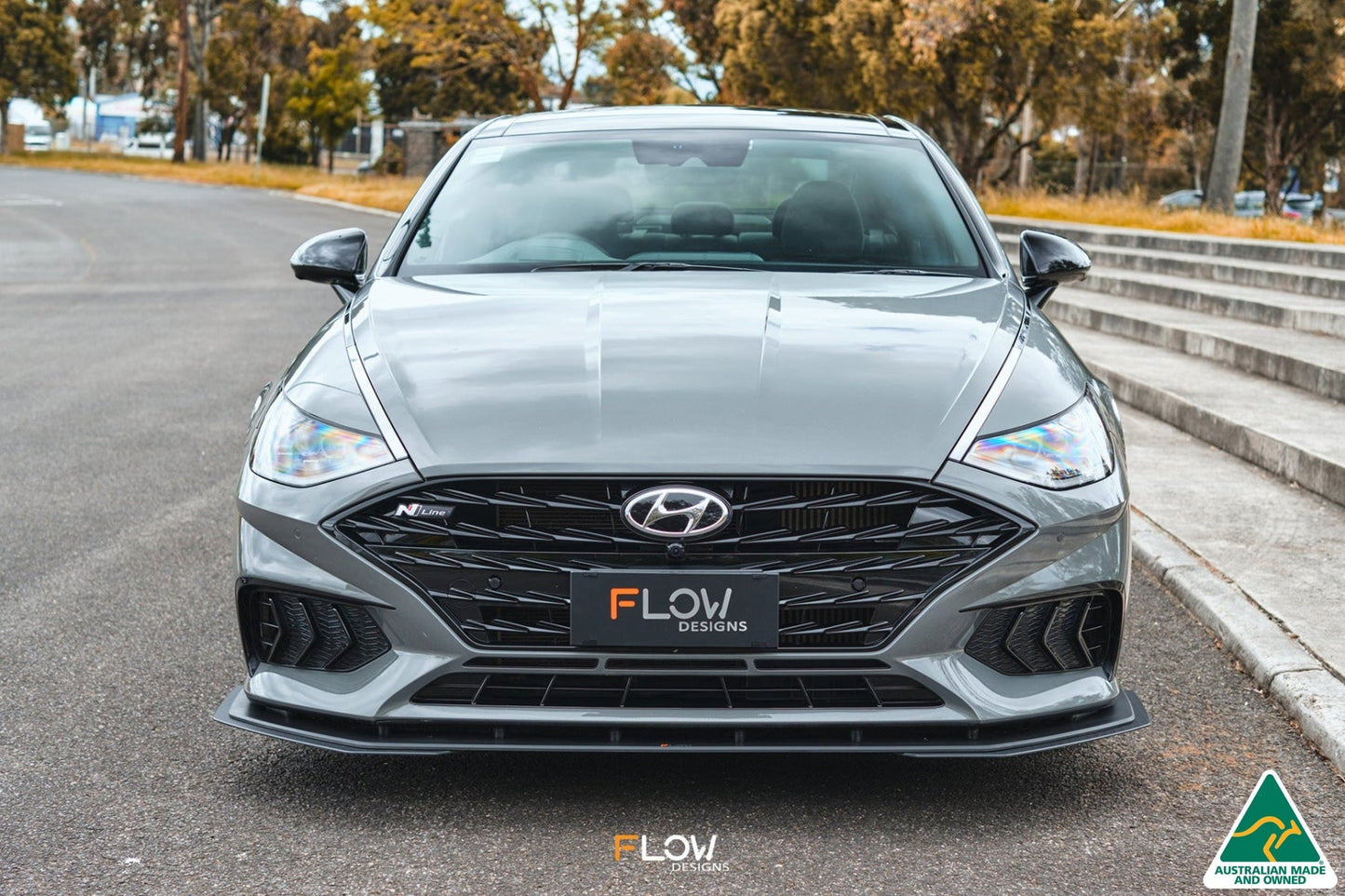 Flow Designs DN8 Sonata N Line 2020-2023 Front Lip Splitter Extensions (Pair)