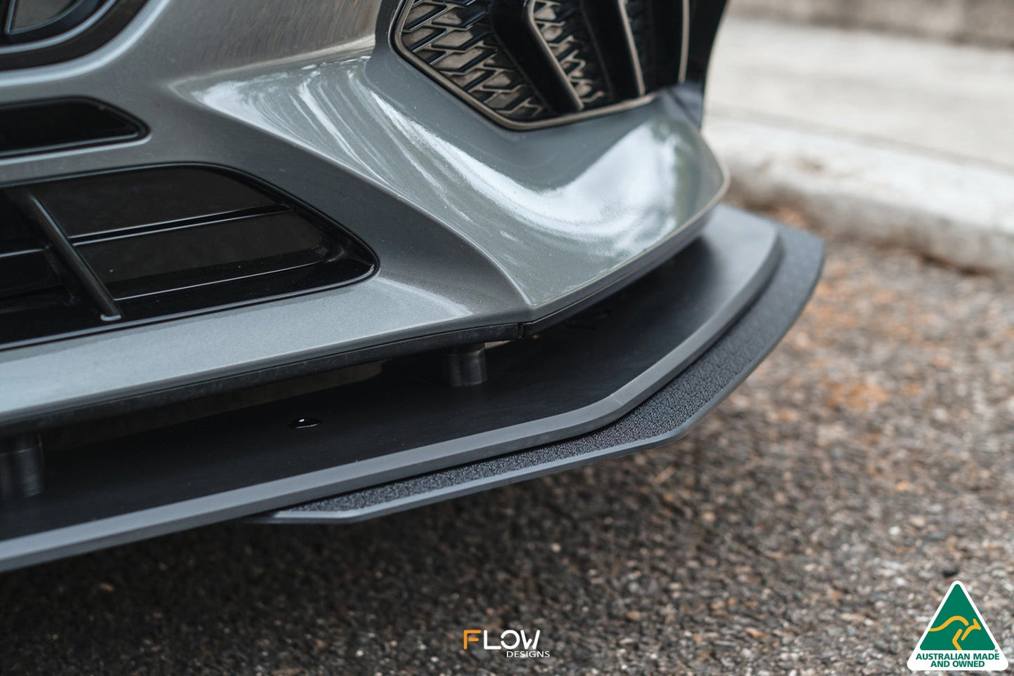 Flow Designs DN8 Sonata N Line 2020-2023 Front Lip Splitter & Reinforcement Bracket