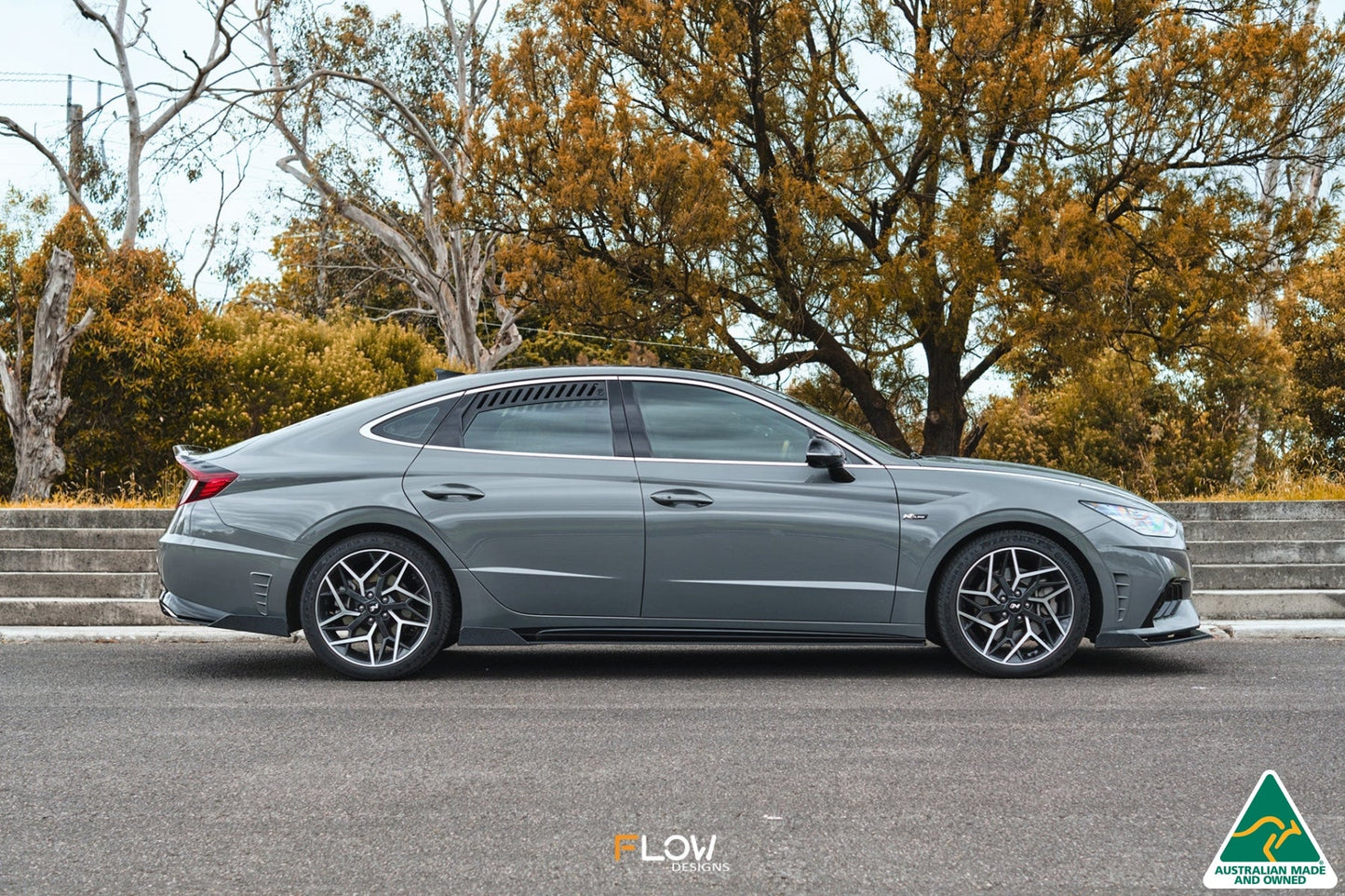 Flow Designs DN8 Sonata N Line 2020-2023 Side Skirt Splitters (Pair)