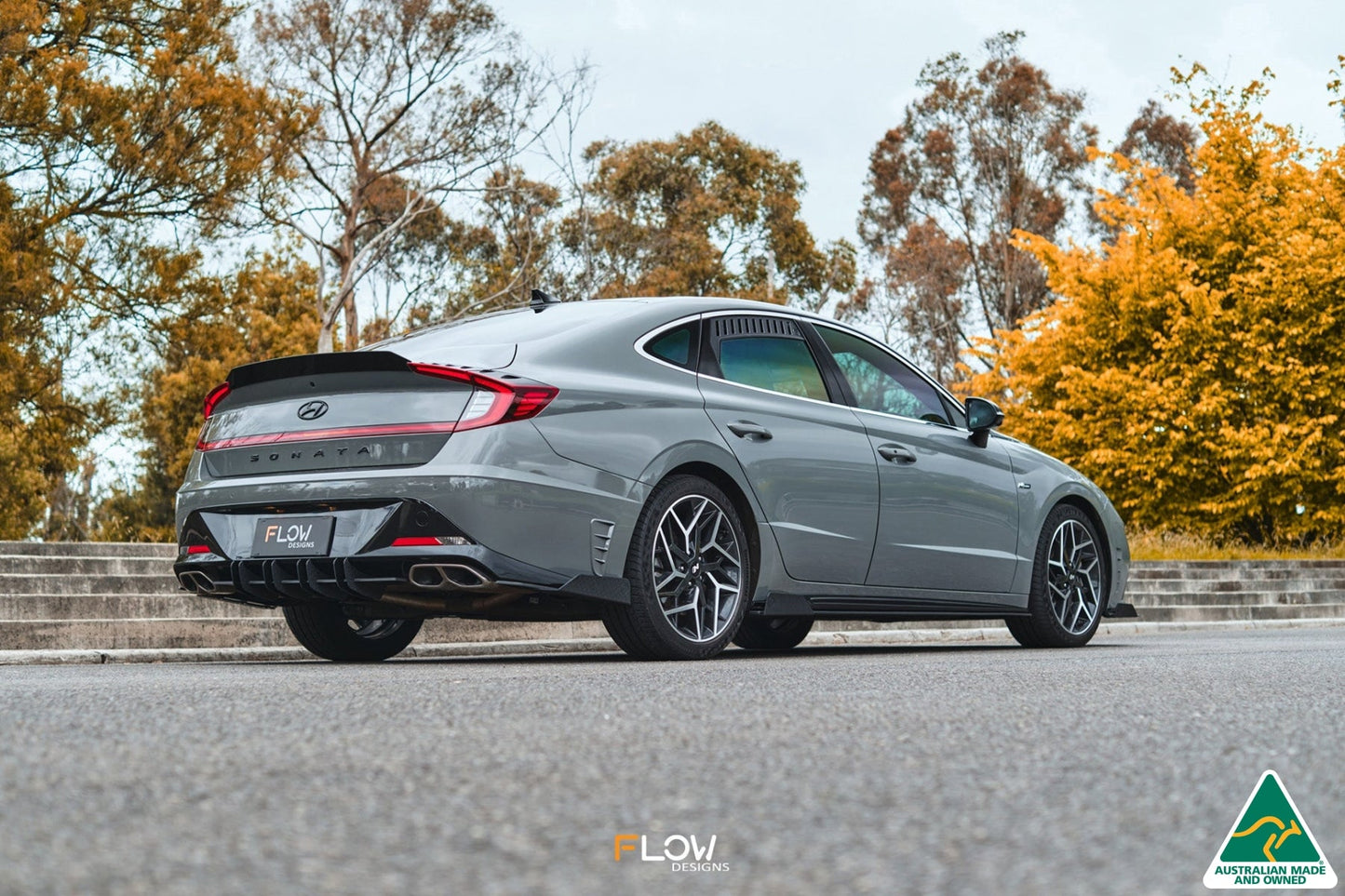 Flow Designs DN8 Sonata N Line 2020+ Rear Window Vents (Pair)