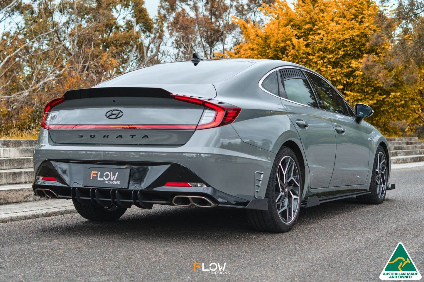 Flow Designs DN8 Sonata N Line 2020-2023 Side Skirt Splitter Winglets (Pair)