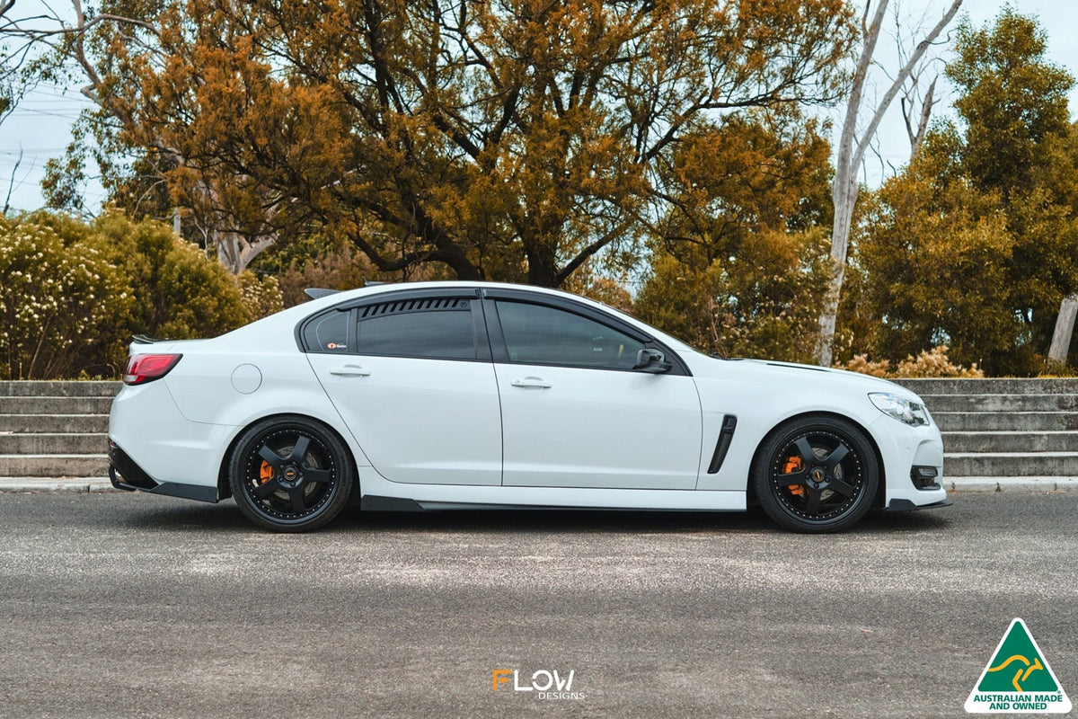 Flow Designs VF Commodore S2 Sedan Front Lip Splitter Winglets (Pair)