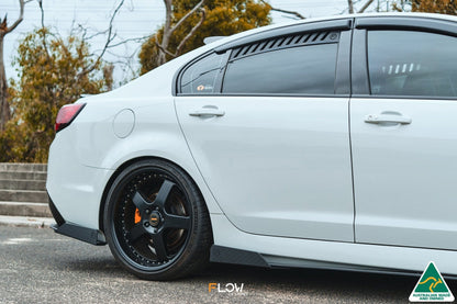 Flow Designs VF Commodore S2 Sedan Side Skirt Splitter Winglets (Pair)